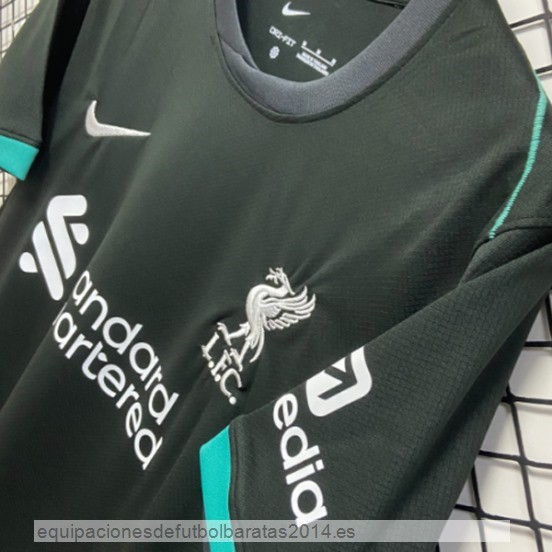 Nuevo Tailandia 2ª Camiseta Liverpool 24/25 Negro Baratas